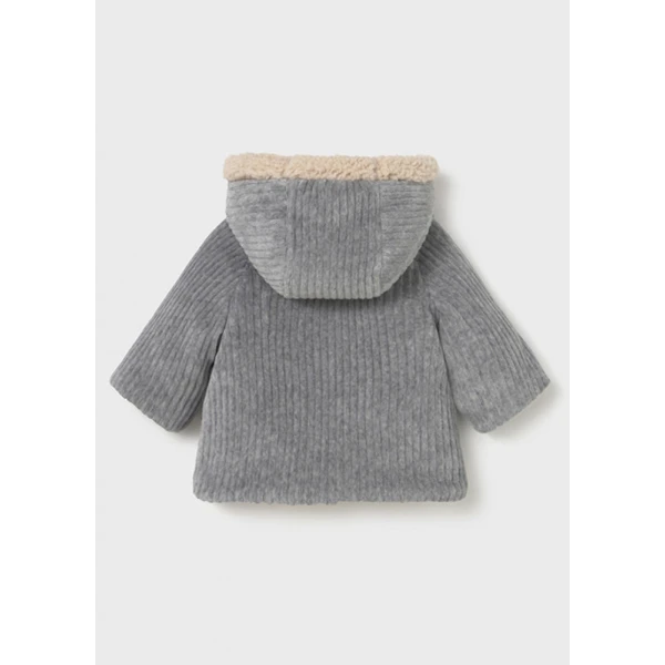 MAYORAL COAT REVERSIBLE SHEEP GREY 