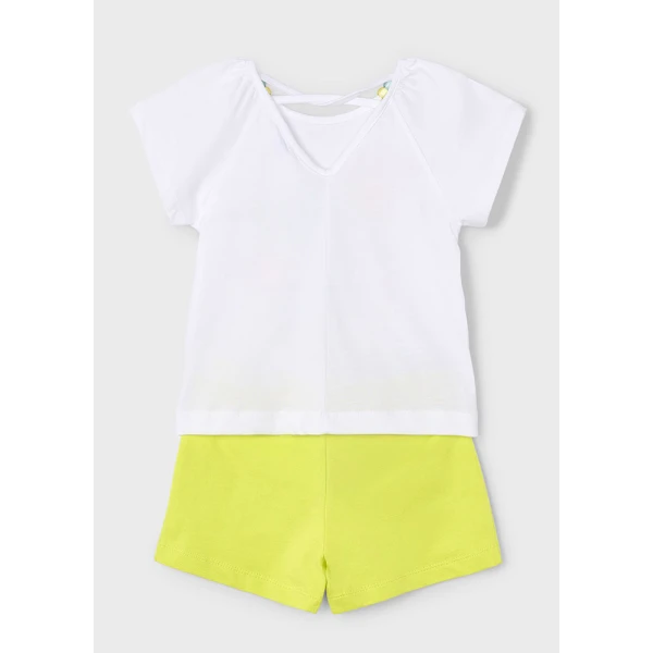 MAYORAL SET SHORTS YELLOW 