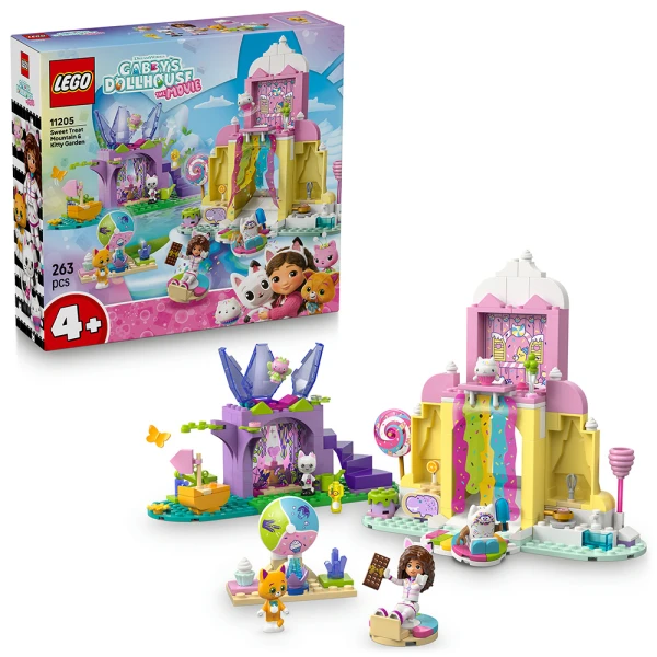 LEGO® GABBYʼS DOLLHOUSE SWEET TREAT MOUNTAIN & KITTY GARDEN