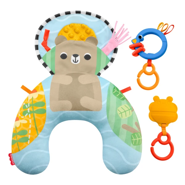FISHER PRICE ACTIVITY PILLOW WITH BEAR