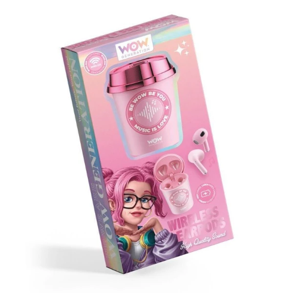 ΑΣΥΡΜΑΤΑ IN-EAR ΑΚΟΥΣΤΙΚΑ WOW GENERATION - 3 ΧΡΩΜΑΤΑ