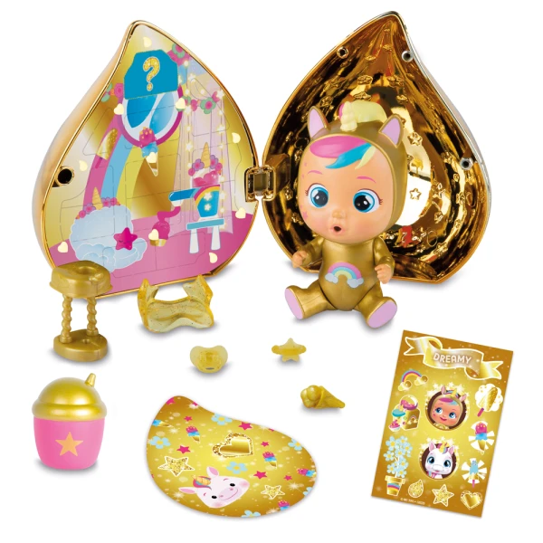 CRY BABIES MAGIC TEARS ΚΛΑΨΟΥΛΙΝΙΑ ΧΡΥΣΟ ΣΠΙΤΑΚΙ