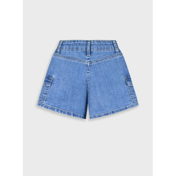 ENERGIERS SHORTS GIRL BLUE DENIM