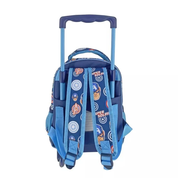 MUST ΤΣΑΝΤΑ TROLLEY ΝΗΠΙΟΥ 27Χ10Χ31 εκ. 2 ΘΗΚΕΣ CAPTAIN AMERICA SUPER SOLDIER