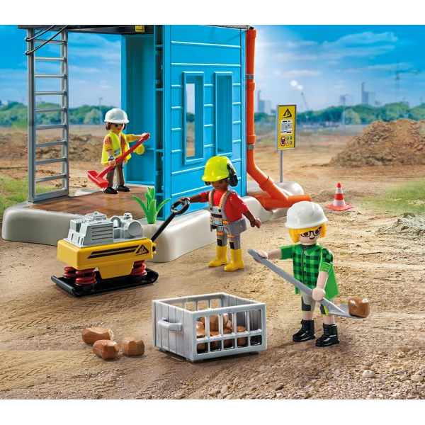 PLAYMOBIL ACTION HEROES CONSTRUCTION SITE
