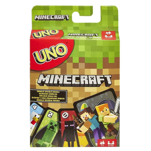 ΕΠΙΤΡΑΠΕΖΙΟ ΚΑΡΤΩΝ UNO MINECRAFT