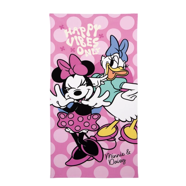 MICROFIBER BEACH TOWEL 70X140 cm MINNIE & DAISY