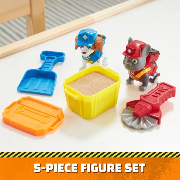PAW PATROL RUBBLE & CREW BUILT-IT PACK - 2 DESIGNS
