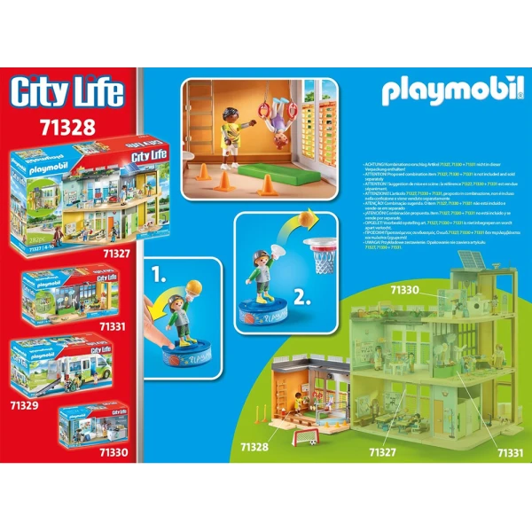 PLAYMOBIL CITY LIFE ΑΙΘΟΥΣΑ ΓΥΜΝΑΣΤΙΚΗΣ