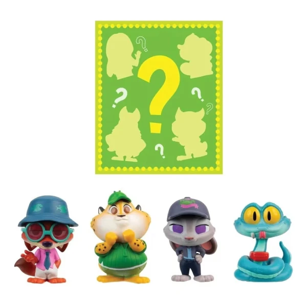 ZOOTOPIA SEMI-BLIND FIGURE SET 5pcs. 5cm.