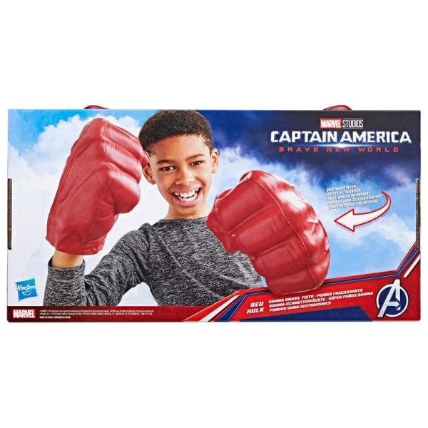 AVENGERS CAPTAIN AMERICA BRAVE NEW WORLD RED HULK GAMMA SMASH FISTS