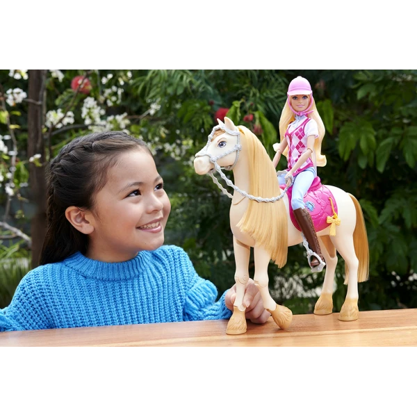 BARBIE MYSTERIES THE GREAT HORSE CHASE - ΚΟΥΚΛΑ RIDING MALIBU
