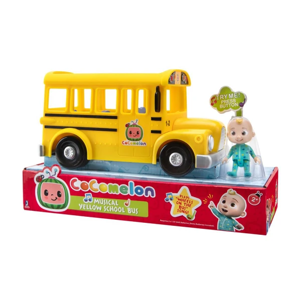 COCOMELON SCHOOL BUS WITH FUNCTIONS