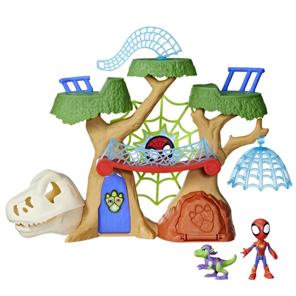 SPIDEY AND HIS AMAZING FRIENDS DINO WEBS PLAYSET