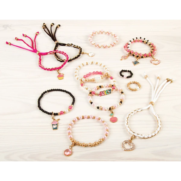 MAKE IT REAL JUICY COUTURE: PINK AND PRECIOUS BRACELETS