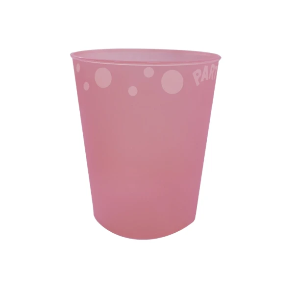 REUSABLE CUP PARTY 250ml PINK