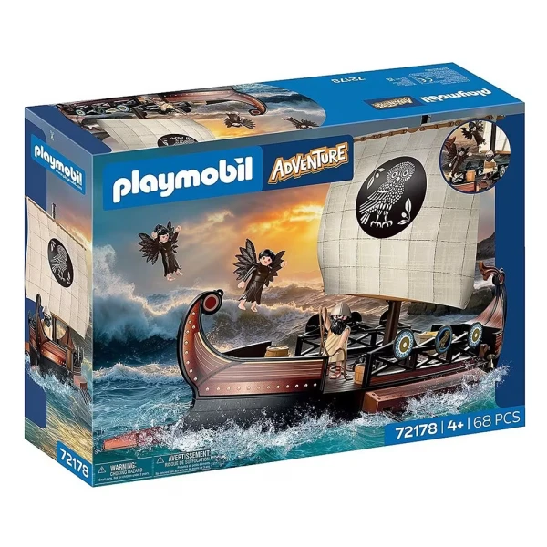 PLAYMOBIL HISTORY ΤΟ ΚΑΡΑΒΙ ΤΟΥ ΟΔΥΣΣΕΑ ΚΑΙ ΟΙ ΣΕΙΡΗΝΕΣ