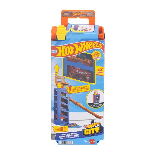 HOT WHEELS CITY SPEED & GO GARAGE