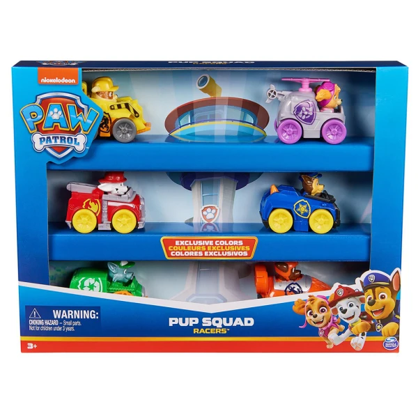 PAW PATROL PUP SQUAD RACER ΝΕΟ ΣΕΤ ΔΩΡΟΥ