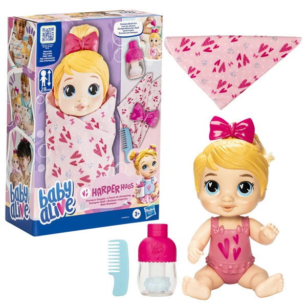 BABY ALIVE ΚΟΥΚΛΑ HARPER HUGS
