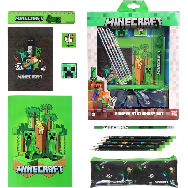 ΣΧΟΛΙΚΟ ΣΕΤ ΣΕ ΚΟΥΤΙ ΔΩΡΟΥ MINECRAFT