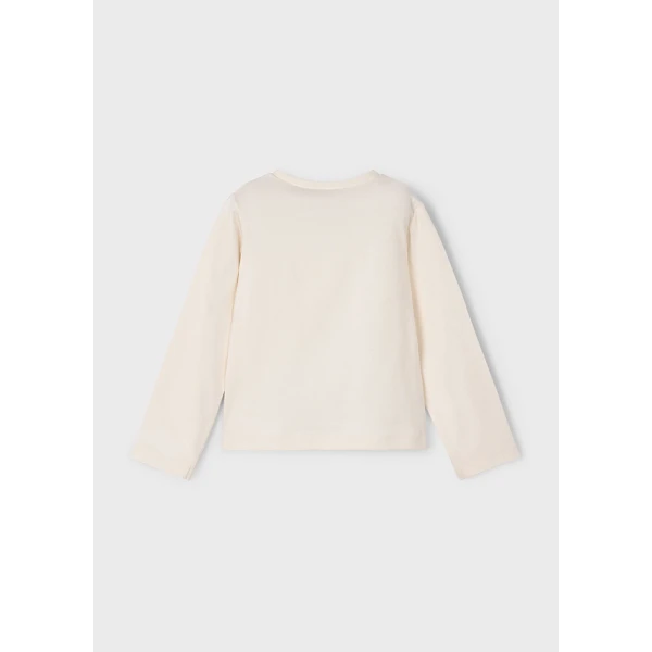 MAYORAL LONG-SLEEVE T-SHIRT BASIC MACCHIATO 
