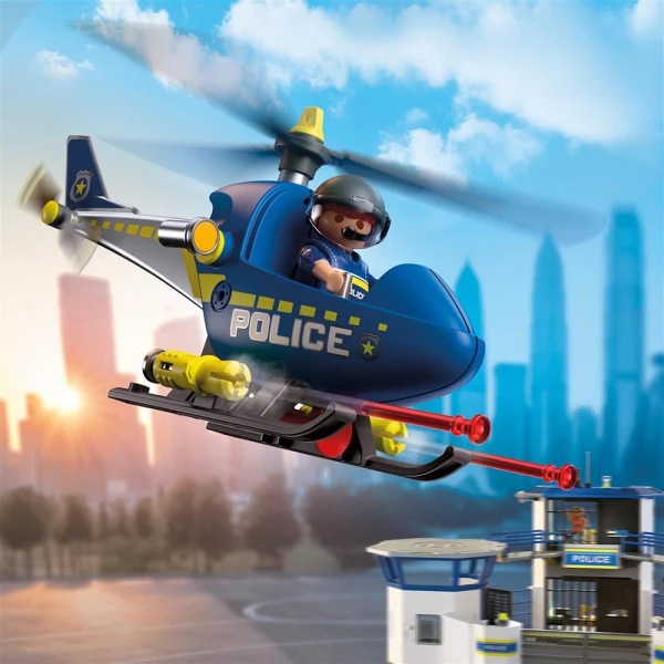 PLAYMOBIL POLICE HELICOPTER