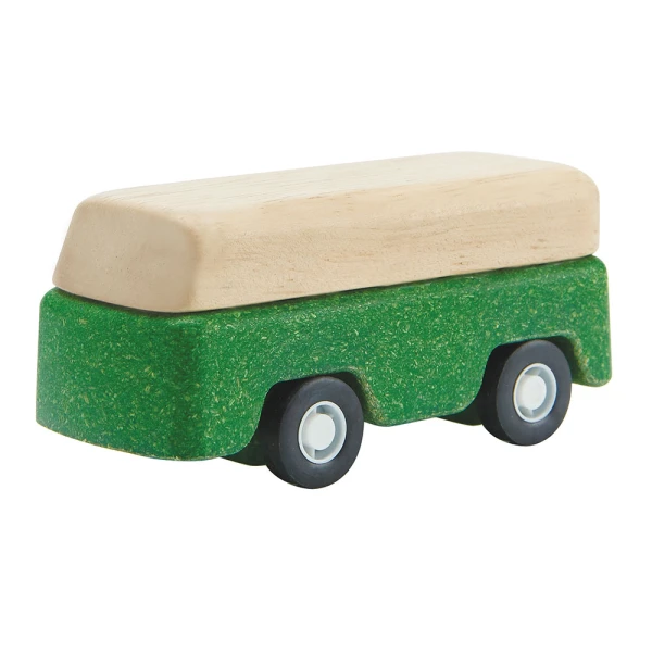 PLAN TOYS WOODEN BUS