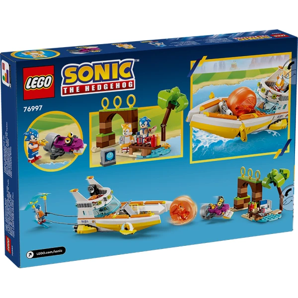 LEGO® SONIC THE HEDGEHOG™ ΣΚΑΦΟΣ ΠΕΡΙΠΕΤΕΙΑΣ ΤΟΥ TAILS