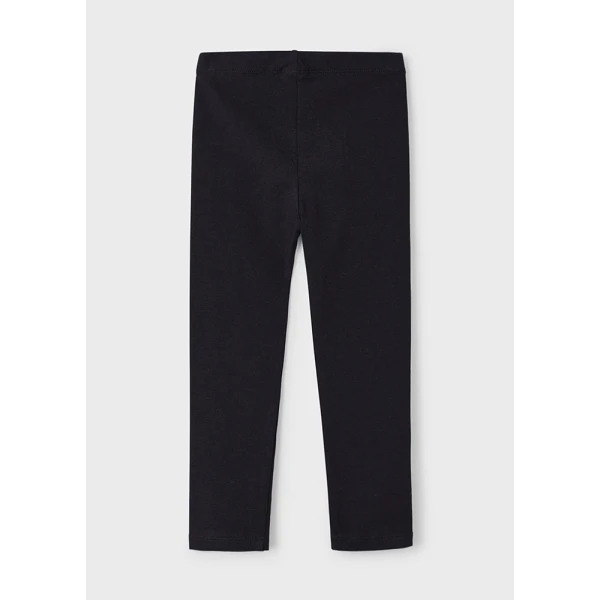 MAYORAL LEGGINGS COTTON ELASTIC BASIC BLACK 