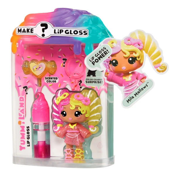 YUMMILAND MYSTERY LIPGLOSS DOLL - MILA MALLOWS
