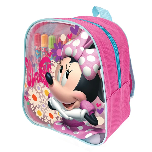 DRAWING SET IN BACKPACK DISNEY MINNIE FOR AGES 3+