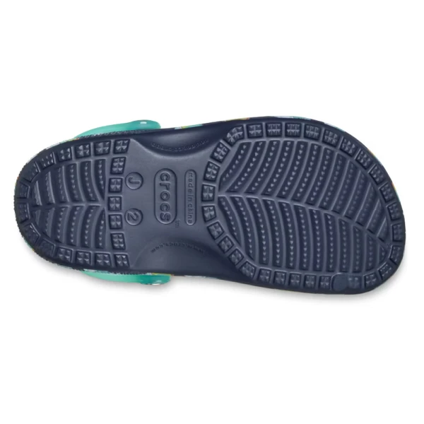 CROCS CLASSIC CLOG K SNOW CONE NAVY
