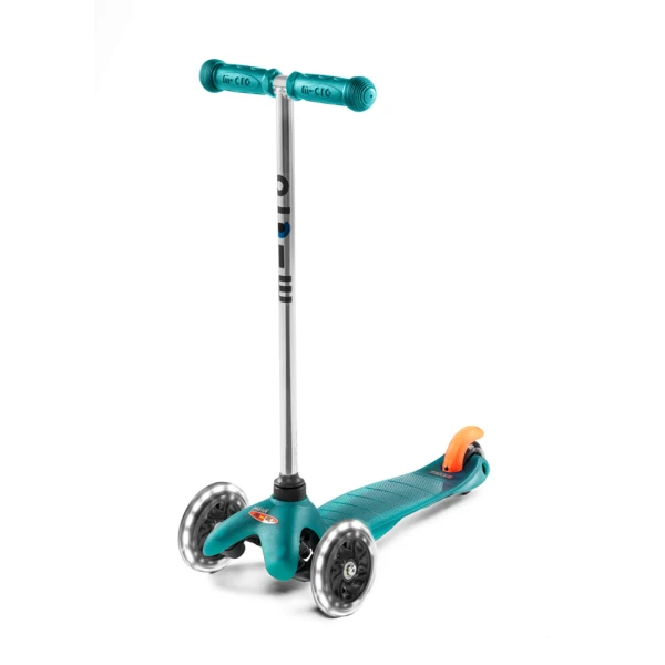 MICRO 3-WHEELS SCOOTER MINI MICRO CLASSIC AQUA LED
