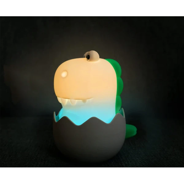 MEGA LIGHT KIDS DECORATIVE WHITE LAMP - DIGGY DINO