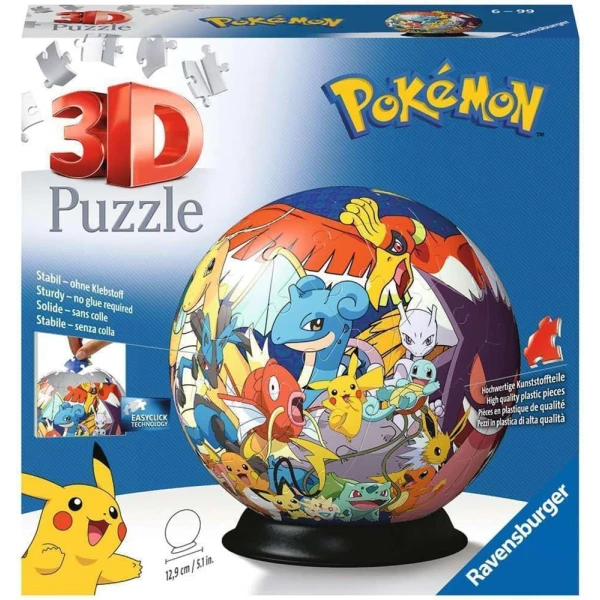 RAVENSBURGER 3D ΠΑΖΛ POKEMON