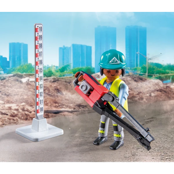 PLAYMOBIL ACTION HEROES ΟΔΟΣΤΡΩΤΗΡΑΣ ΚΑΙ ΕΡΓΑΤΕΣ
