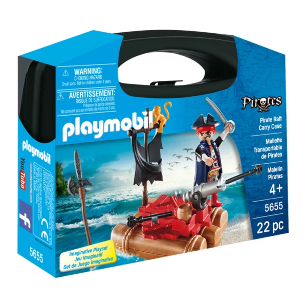 PLAYMOBIL PIRATES PIRATE RAFT CARRY CASE