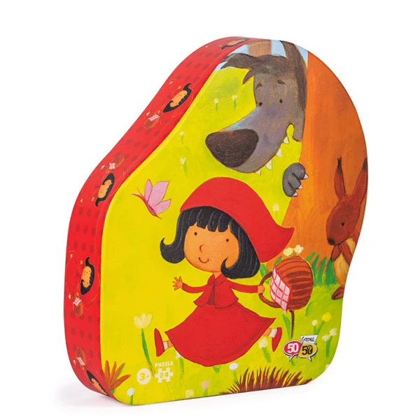 50-50 GAMES PUZZLE RED RIDING HOOD 24 PCS.