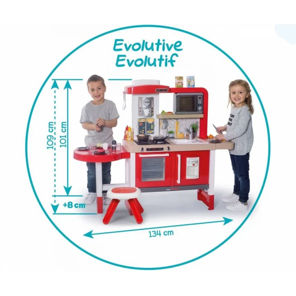 SMOBY - ΠΑΙΔΙΚΗ ΚΟΥΖΙΝΑ TEFAL EVOLUTIVE KITCHEN GOURMET