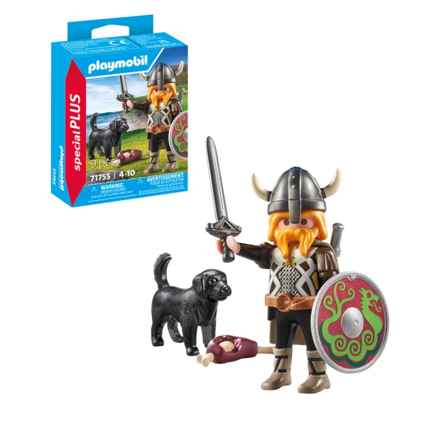 PLAYMOBIL SPECIAL PLUS VIKING WITH GUARD DOG