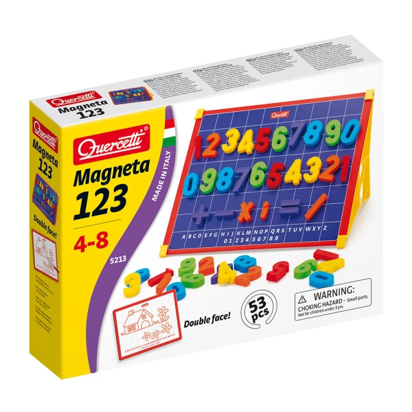 QUERCETTI GAME MAGNETIC NUMBERS 123 48 pcs