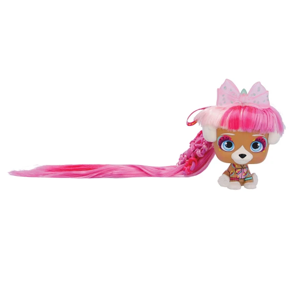 VIP PETS SERIES 3 BOW POWER COLLECTIBLE DOLL WITH EXTRA LONG HAIR - 6 DESIGNS