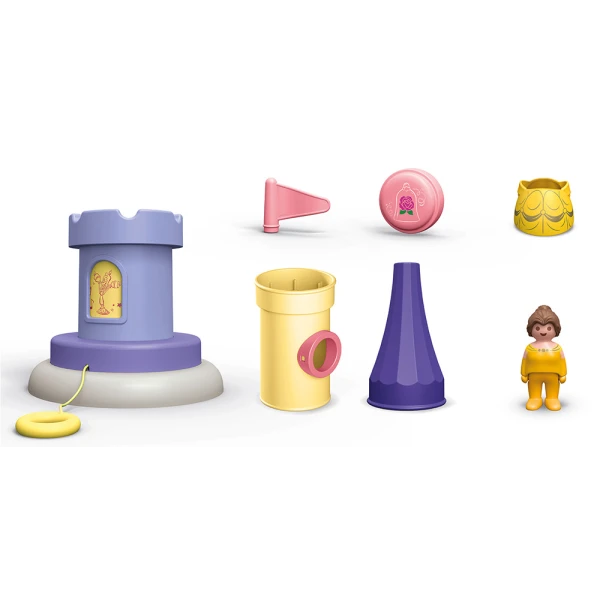 PLAYMOBIL JUNIOR & DISNEY BELL\'S PLAY TOWER WITH SOUND