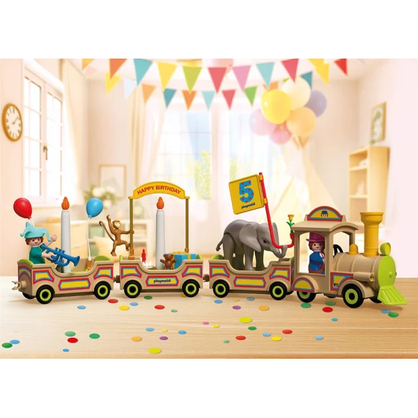 PLAYMOBIL GIFT COLLECTION BIRTHDAY TRAIN