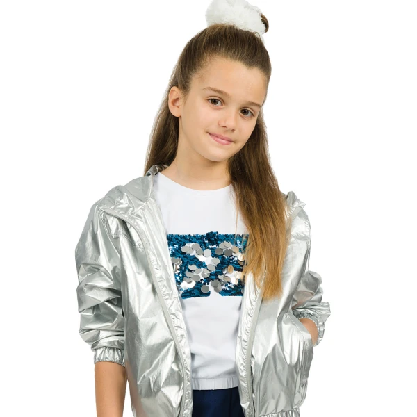 ENERGIERS GIRL BLOUSE WHITE