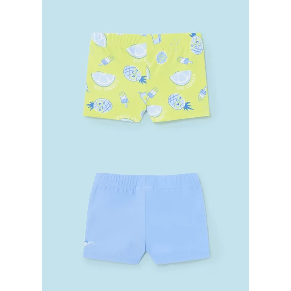 MAYORAL SET 2 SWIMSUIT SHORT LIME
