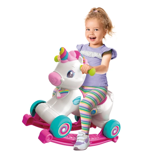 BABY CLEMENTONI EDUCATIONAL BABY TODDLER TOY UNICORN RINA 3 IN 1 FOR 12-36 MONTHS