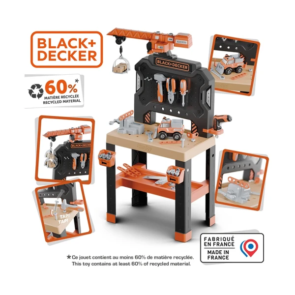 SMOBY BLACK & DECKER ΠΑΓΚΟΣ ΕΡΓΑΣΙΑΣ BRICOLO BUILDER