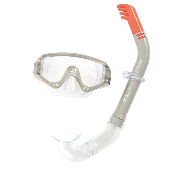 BESTWAY HYDRO-SWIM SECRET BAY SNORKEL SET GREY